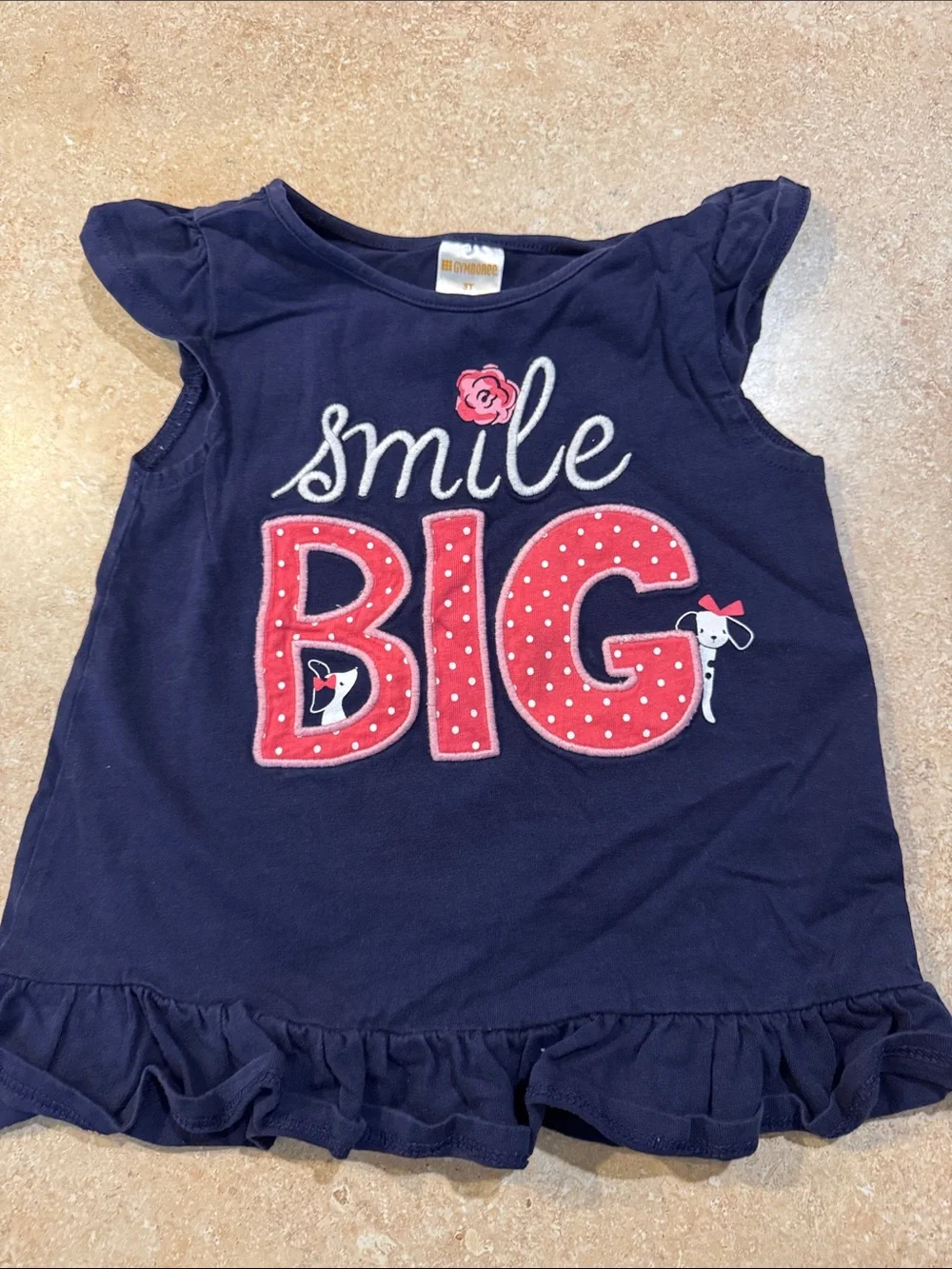Gymboree Girls Multi-Color Short Sleeve Graphic Tees Bundle